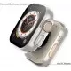 LCD kaitsev karastatud klaas/ümbris 360 degree cover Apple Watch 44mm läbipaistev