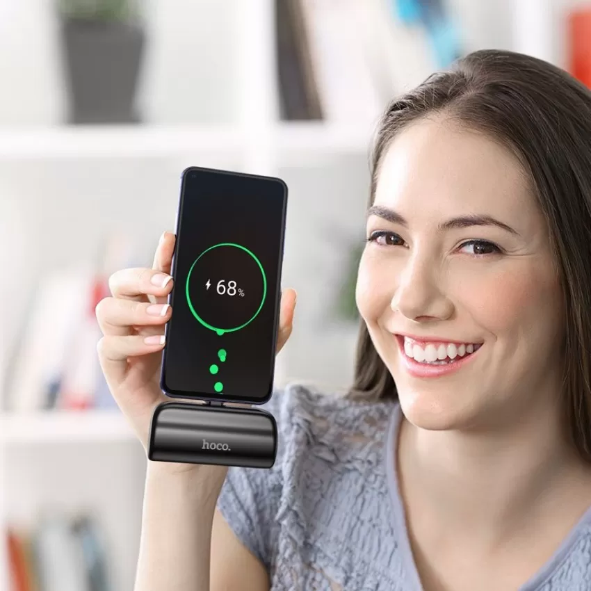 Arejais-akumulators Power Bank Hoco J106 Type-C 5000mAh melna
