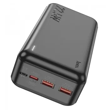 External battery Power Bank Hoco J101B PD 20W+Quick Charge 3.0 22.5W 30000mAh black