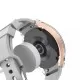 LCD kaitsev karastatud klaas/ümbris 360 degree cover Samsung Watch 5 44mm läbipaistev
