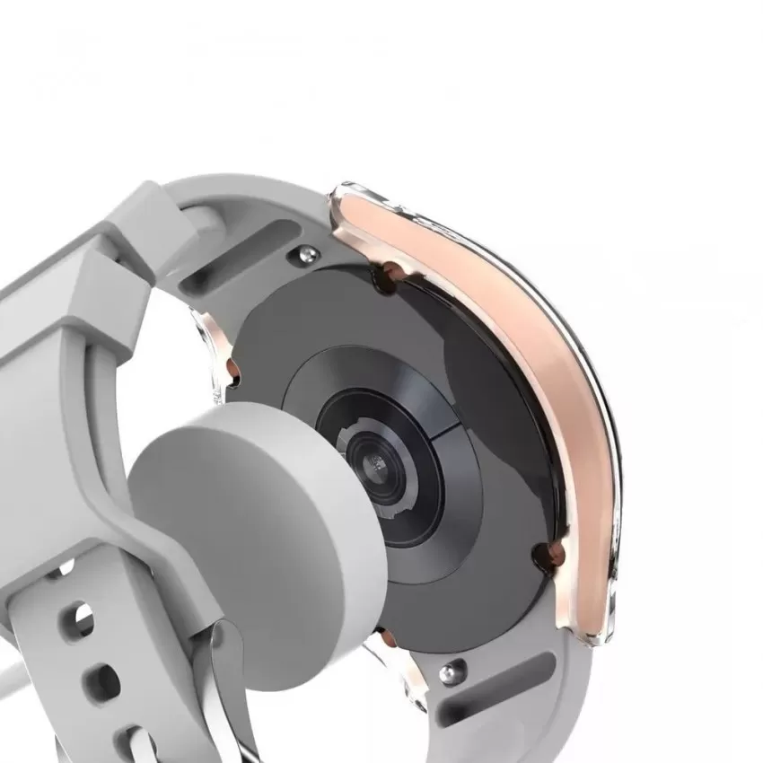 LCD kaitsev karastatud klaas/ümbris 360 degree cover Samsung Watch 5 44mm läbipaistev