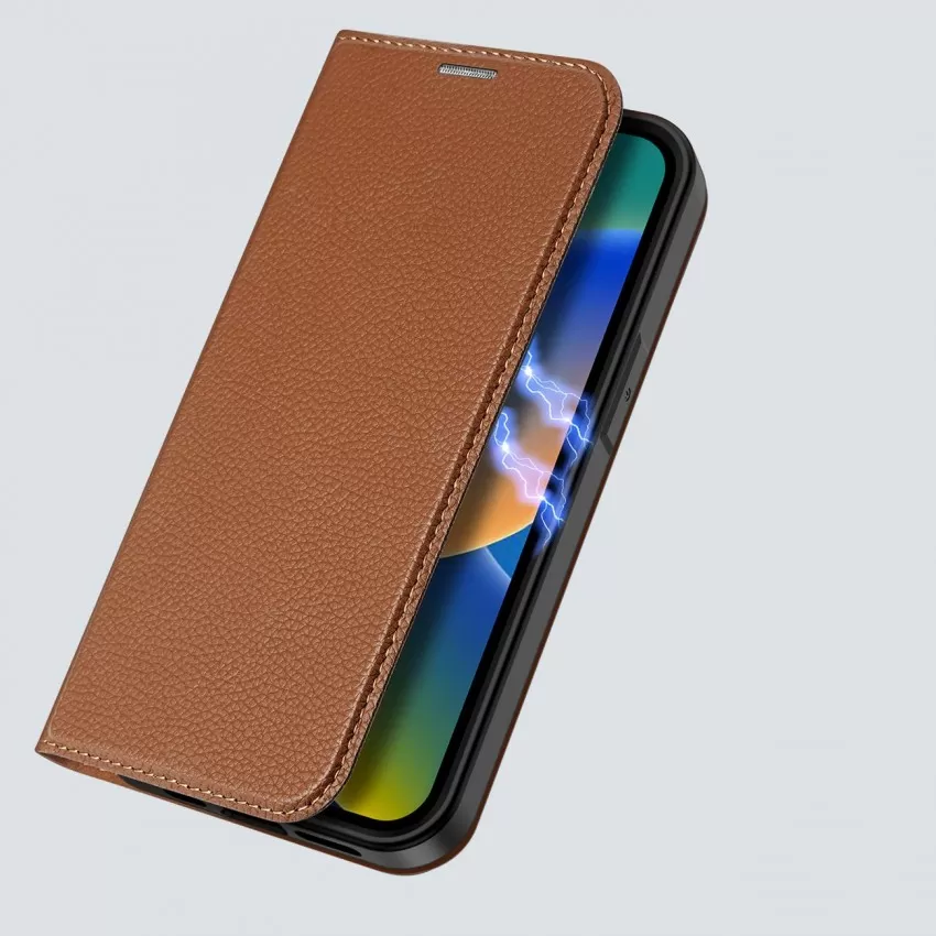 Maciņš Dux Ducis Skin X2 Samsung S916 S23 Plus 5G brūns
