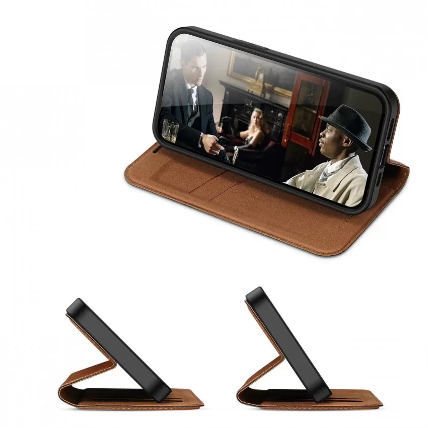 Maciņš Dux Ducis Skin X2 Samsung S916 S23 Plus 5G brūns