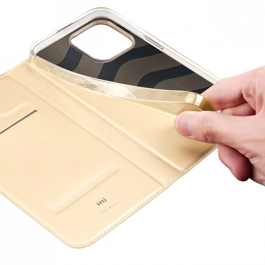 Maciņš Dux Ducis Skin Pro Samsung A546 A54 5G zelta krāsa
