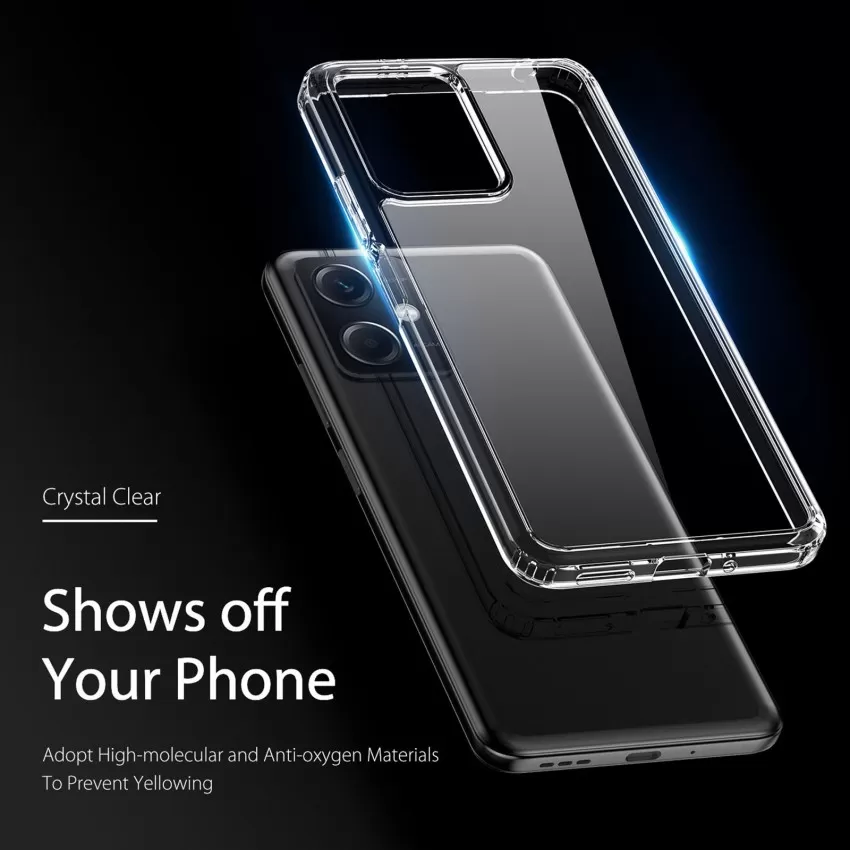 Maciņš Dux Ducis Clin Xiaomi Redmi Note 12 5G/Poco X5 5G caurspīdīgs