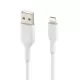 USB kabelis Belkin Boost Charge USB-A to Lightning 1.0m balts