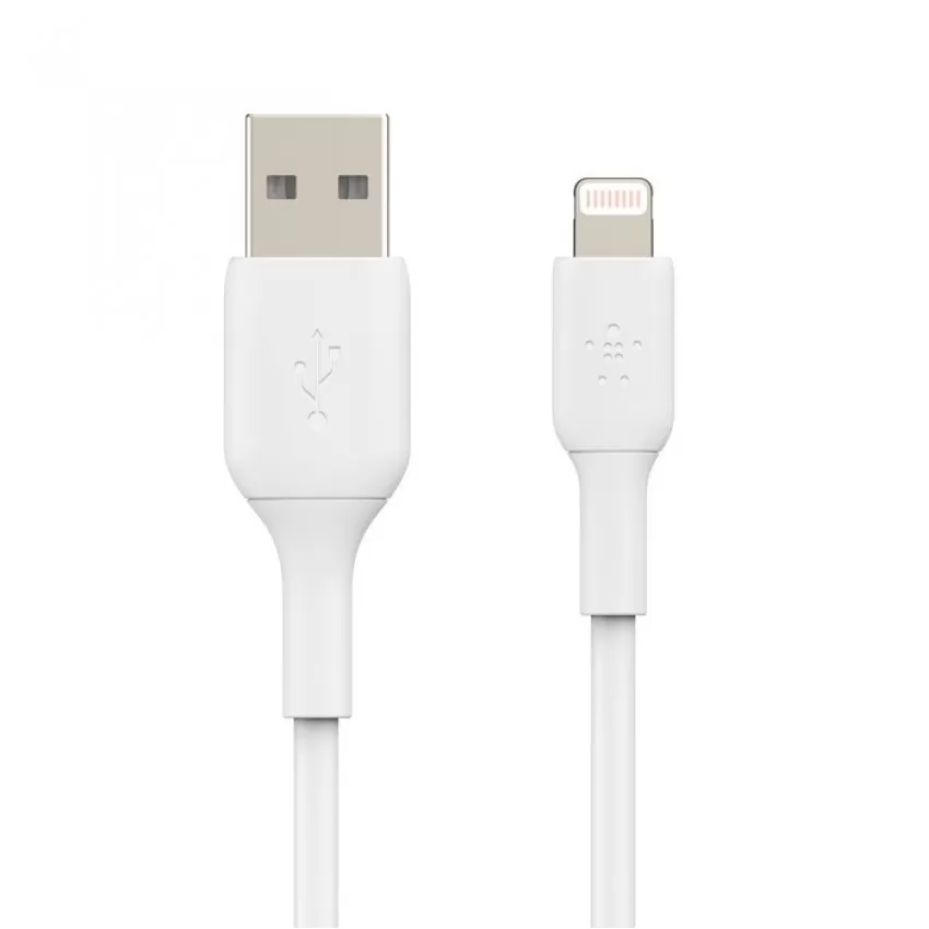 USB kabelis Belkin Boost Charge USB-A to Lightning 1.0m balts