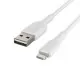 USB kabelis Belkin Boost Charge USB-A to Lightning 1.0m balts