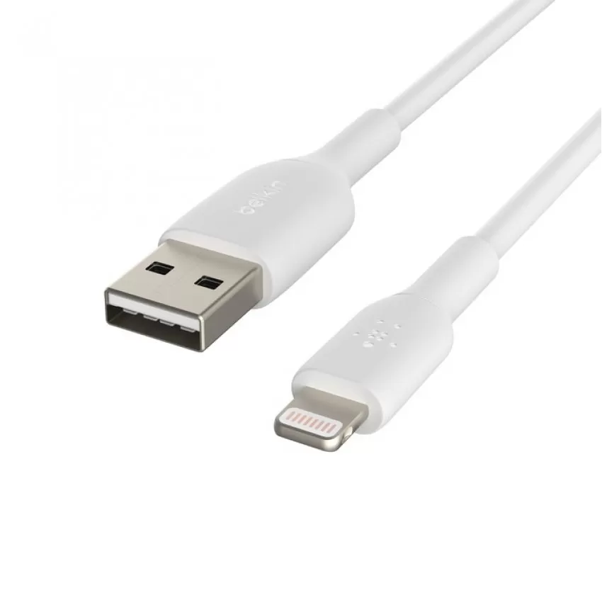 USB kabelis Belkin Boost Charge USB-A to Lightning 1.0m balts