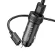 Autolaadija Hoco Z49 2xUSB-A + Lightning must