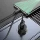 Autolaadija Hoco Z49A QC3.0 18W + MicroUSB must