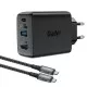 Lādētājs Acefast A17 65W GaN USB-C/USB-A/HDMI melns