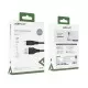 USB kabelis Acefast C3-09 USB-A to MicroUSB 1.2m melns