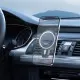 Lādētājs-turētājs auto Hoco CA85 Magsafe 15W melns