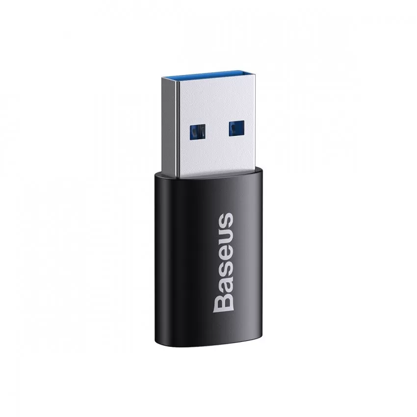Parveidotājs Baseus Ingenuity Series USB-A3.1 to Type-C OTG melns ZJJQ000101