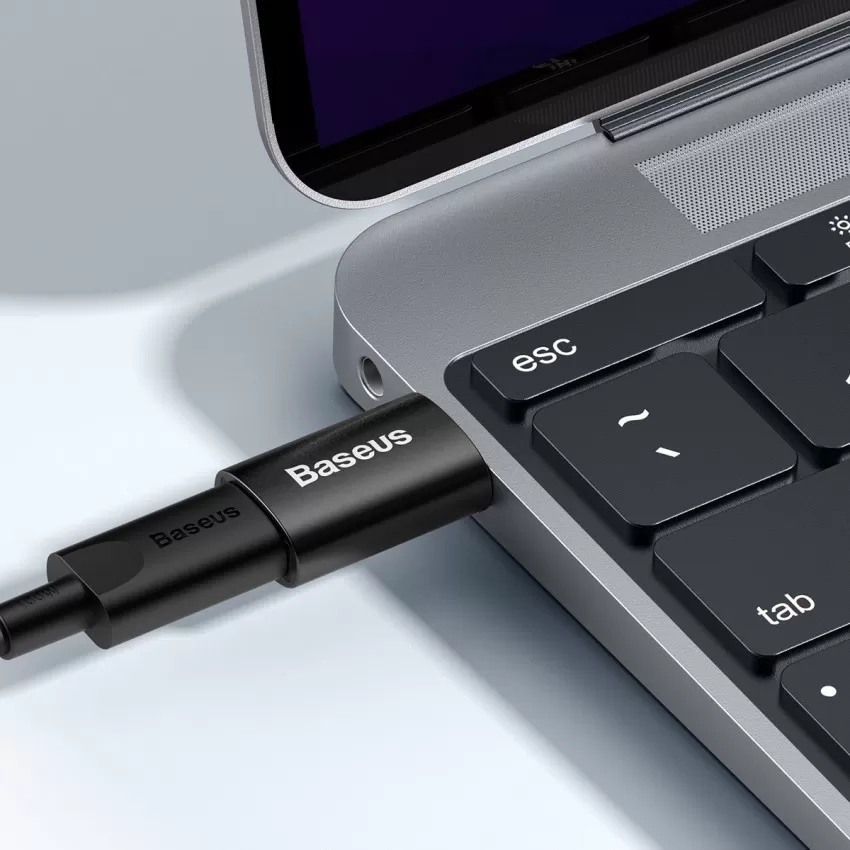 Parveidotājs Baseus Ingenuity Series USB-A3.1 to Type-C OTG melns ZJJQ000101