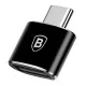 Parveidotājs Baseus USB-A to Type-C OTG melns CATOTG-01