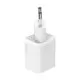 Lādētājs Baseus Super Si 20W USB-C + USB-C to Lightning cable 1.0m balts TZCCSUP-B02