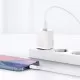 Lādētājs Baseus Super Si 20W USB-C + USB-C to Lightning cable 1.0m balts TZCCSUP-B02
