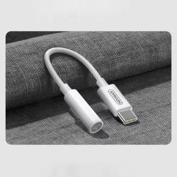 Audio parveidotājs Joyroom SH-C1 Type-C to 3.5mm balts