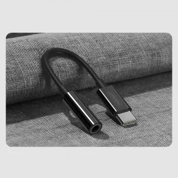 Audio parveidotājs Joyroom SH-C1 Type-C to 3.5mm melns