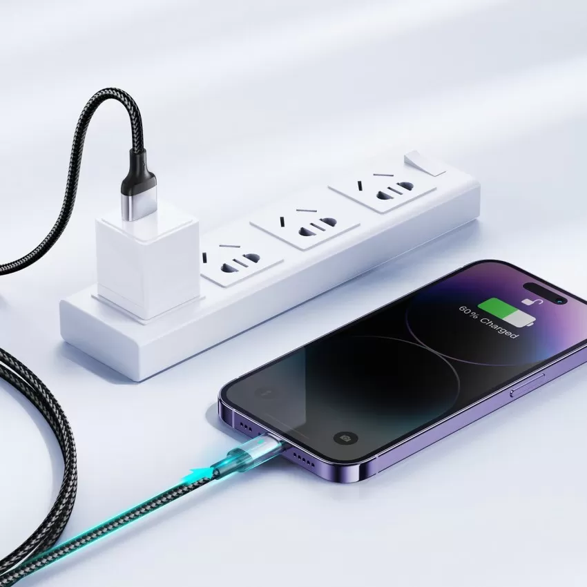 USB kabelis Joyroom S-CL020A10 Type-C to Lightning 20W 1.2m melns
