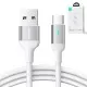USB kabelis Joyroom S-UC027A10 USB to Type-C 3A 1.2m balts