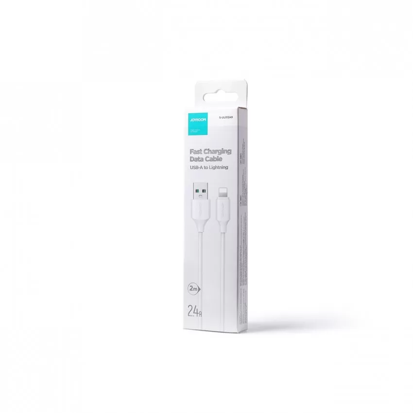 Laadimisjuhe Joyroom S-UL012A9 USB to Lightning 2.4A 2.0m valge