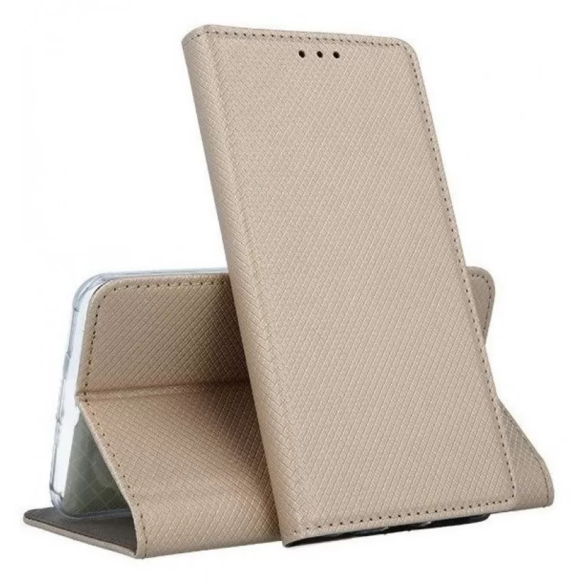 Maciņš Smart Magnet Xiaomi Redmi 11A/12C/Poco C55 zelts