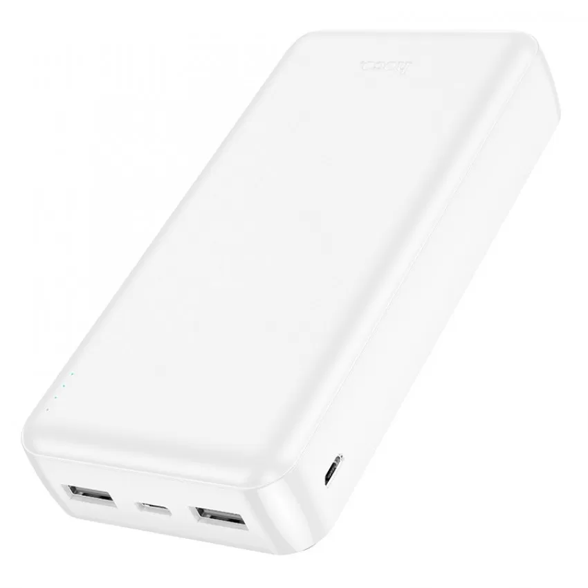 Arejais-akumulators Power Bank Hoco J100A 2xUSB-A 20000mAh balts