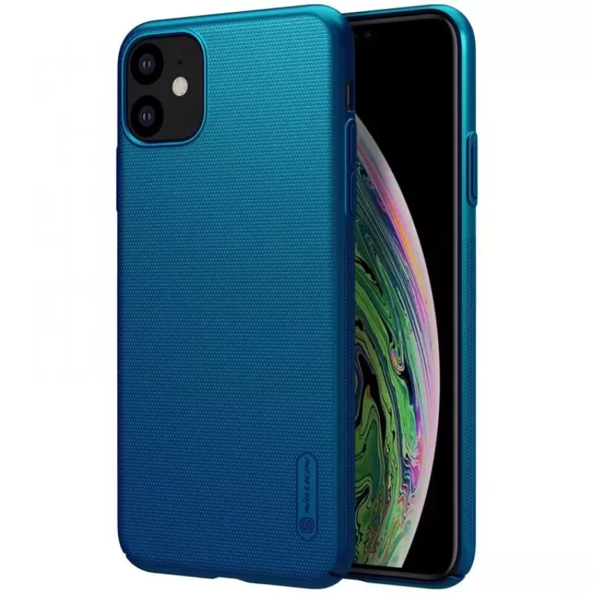 Maciņš Nillkin Super Frosted Shield Apple Samsung A145 A14 4G zils