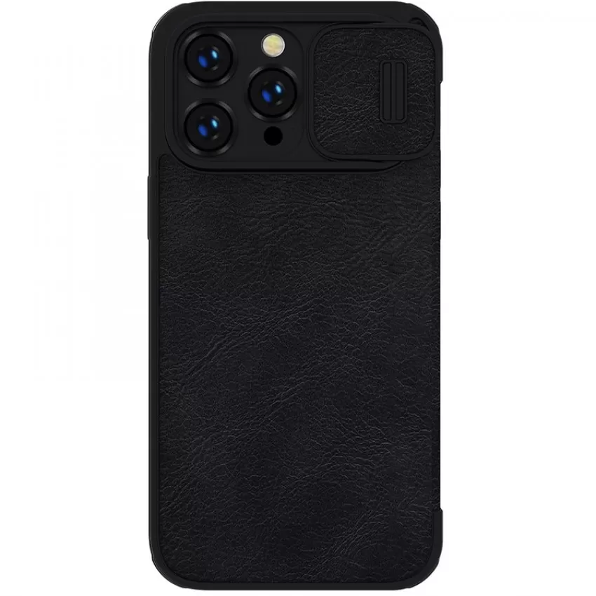 Maciņš Nillkin Qin Pro Leather Samsung S906 S22 Plus 5G melns