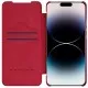 Maciņš Nillkin Qin Pro Leather Samsung S906 S22 Plus 5G sarkans