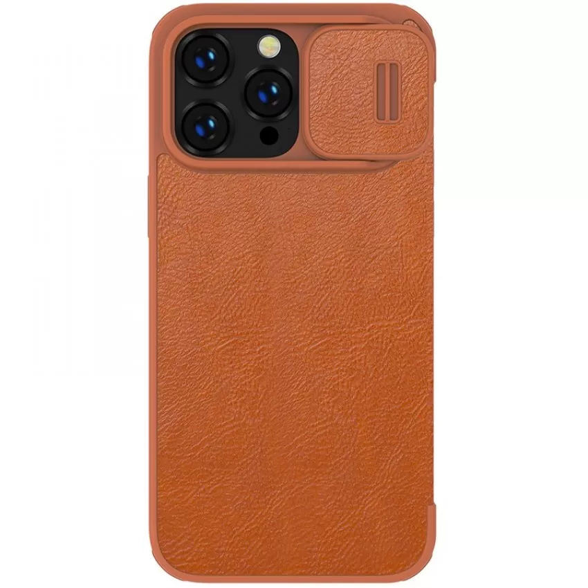 Maciņš Nillkin Qin Pro Leather Samsung S916 S23 Plus 5G brūns