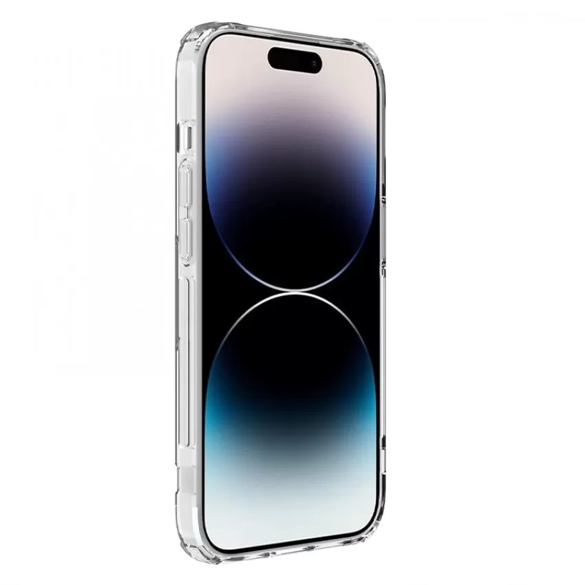 Telefoniümbris Nillkin Nature TPU Pro Magnetic Apple iPhone 14 Pro Max valge