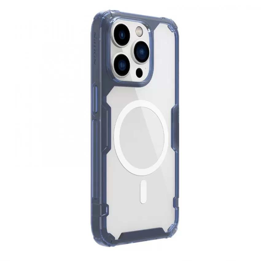 Telefoniümbris Nillkin Nature TPU Pro Magnetic Apple iPhone 14 Pro sinine