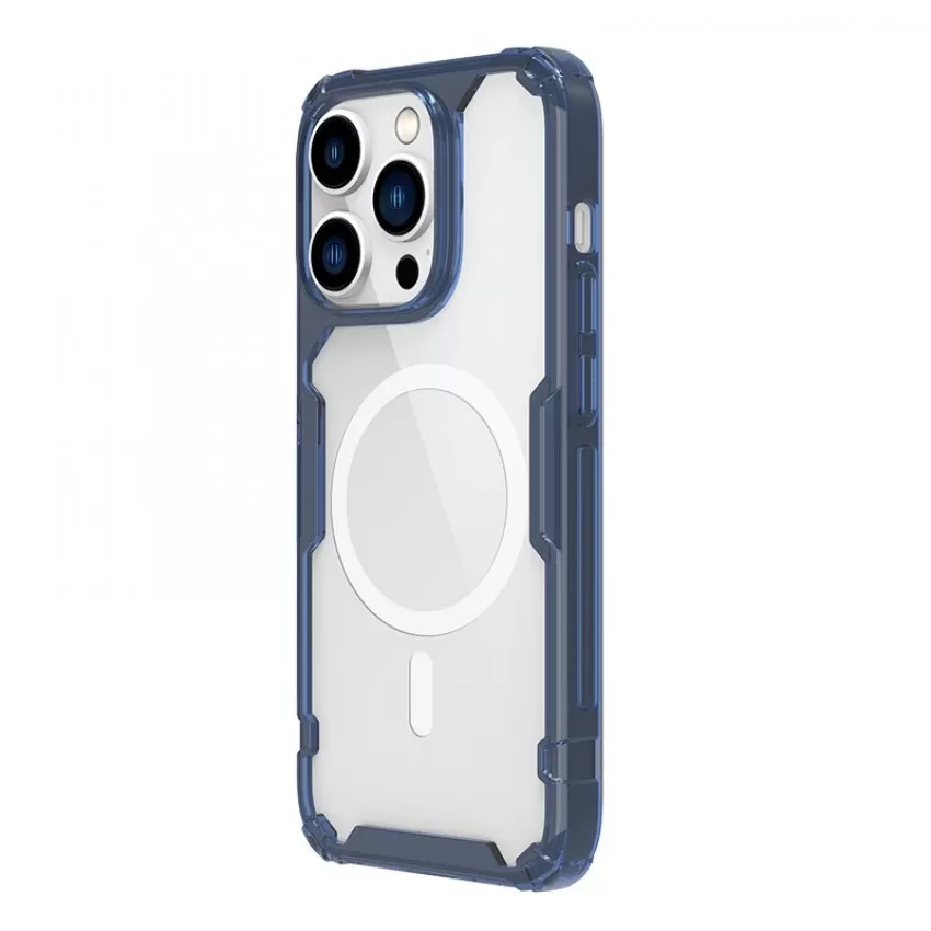 Telefoniümbris Nillkin Nature TPU Pro Magnetic Apple iPhone 14 Pro sinine