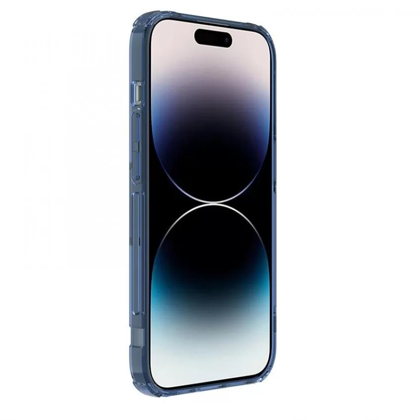 Telefoniümbris Nillkin Nature TPU Pro Magnetic Apple iPhone 14 Pro sinine