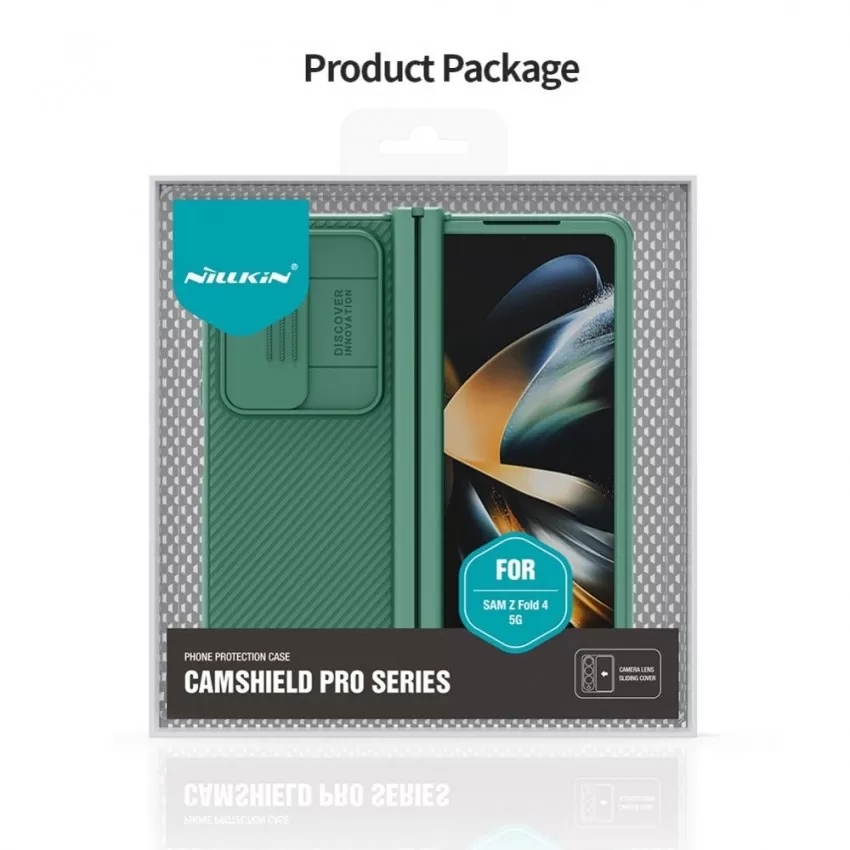 Maciņš Nillkin CamShield Pro Samsung F936 Z Fold4 5G zaļš
