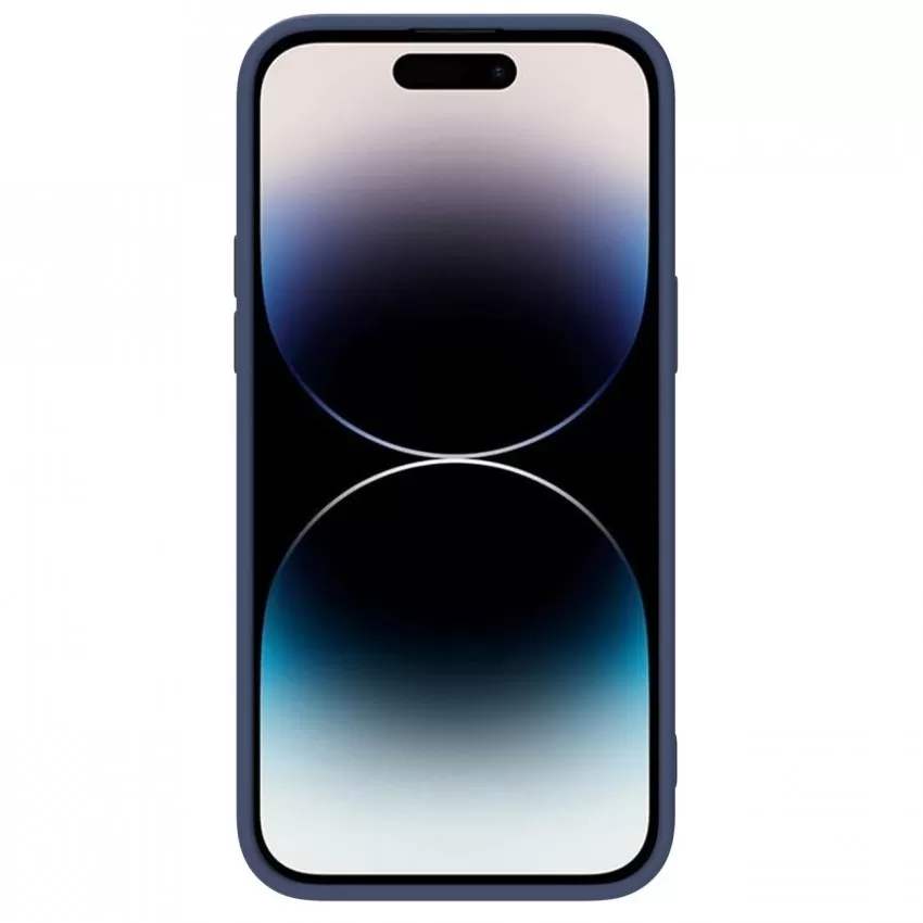 Maciņš Nillkin CamShield Silky Magnetic Silicone Apple iPhone 14 Plus tumši zils