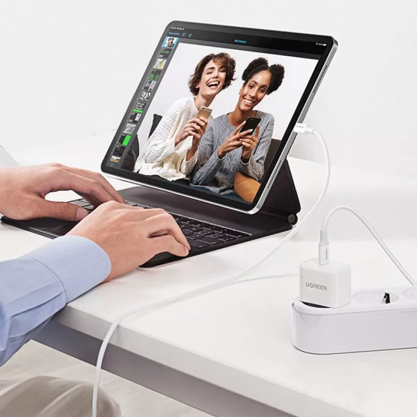 Lādētājs Ugreen CD241 20W USB-C balts