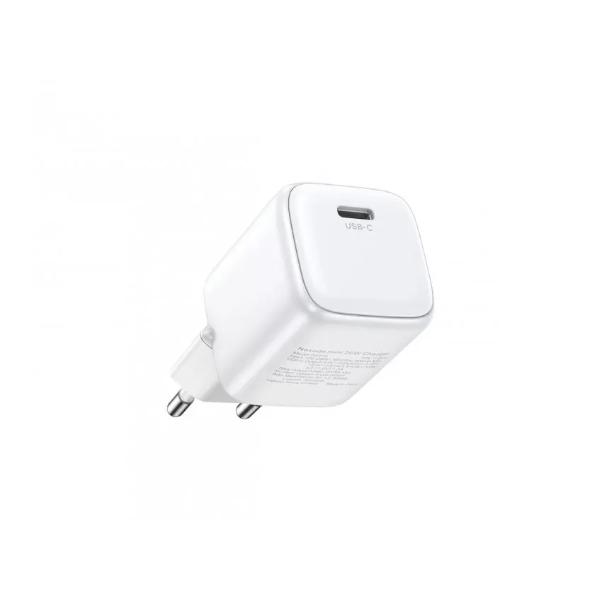 Lādētājs Ugreen CD318 20W GaN USB-C balts