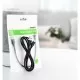 USB kabelis Ugreen US287 USB to USB-C 3A 1.5m melns