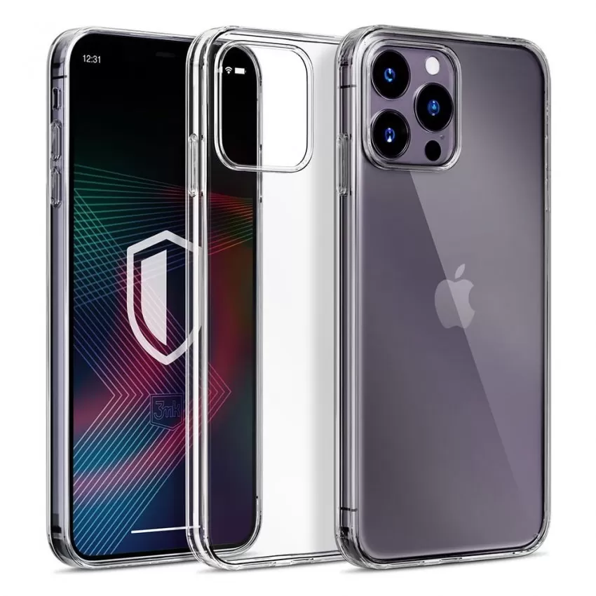 Maciņš 3mk Clear Case 1,2mm Apple iPhone 15
