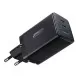 Laadija Joyroom JR-TCG01 65W GaN 2xUSB-C/USB-A + USB-C to USB-C cable 1.2m must