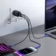 Laadija Joyroom JR-TCG01 65W GaN 2xUSB-C/USB-A + USB-C to USB-C cable 1.2m must