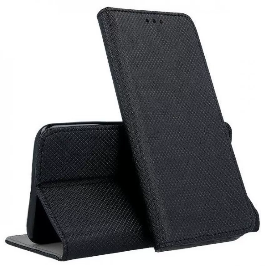 Maciņš Smart Magnet Xiaomi Redmi 12/Redmi Note 12R/Poco M6 Pro 5G melns