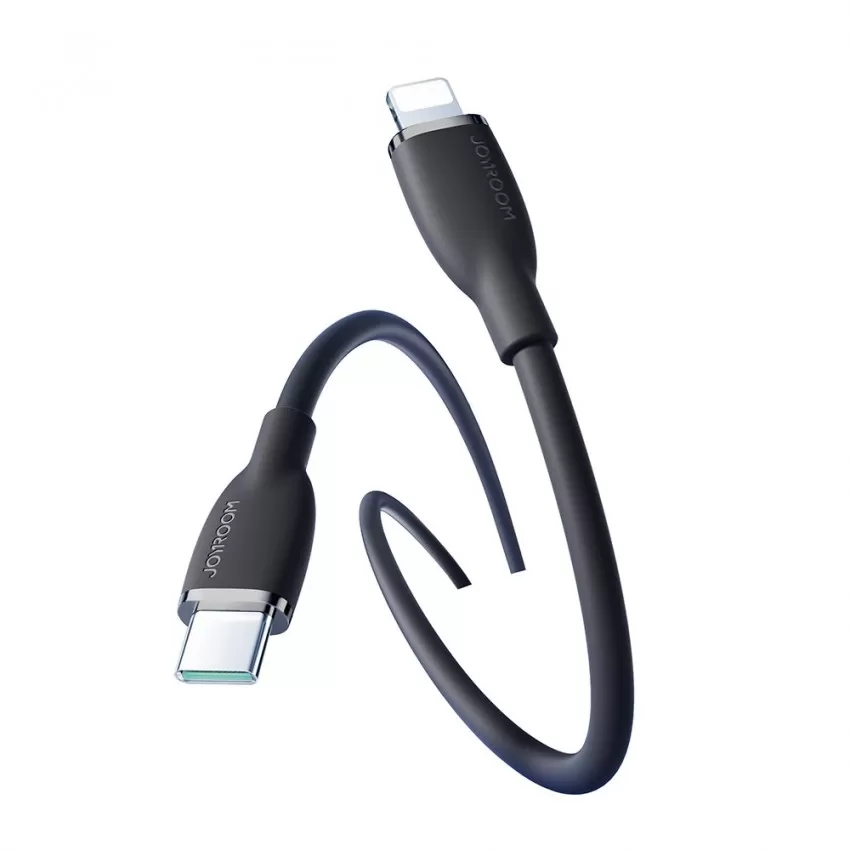 USB kabelis Joyroom SA29-CL3 USB-C to Lightning 30W 1.2m melns