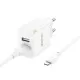 Laadija Borofone BN15 10.5W 2xUSB-A + USB-A to Lightning cable 1.0m valge