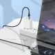 USB kabelis Borofone BX101 USB-A to USB-C 1.0m balts